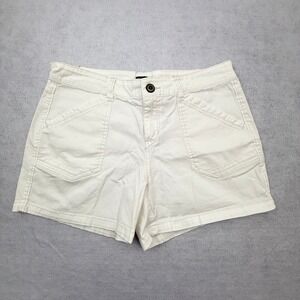 Supplies Shorts Women 14 White Utility Cargo Pockets‎ Casual